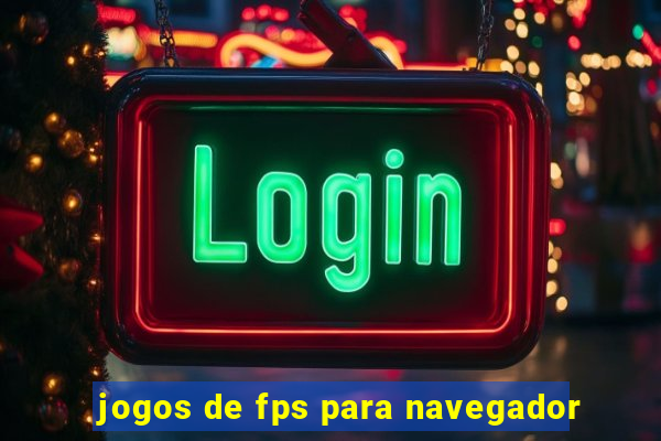 jogos de fps para navegador